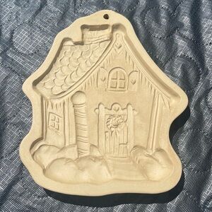 Vintage Brown Bag Cookie Art Gingerbread House 1989 Hill Design